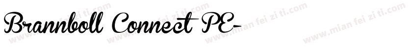 Brannboll Connect PE字体转换